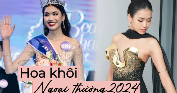 Hoa khôi Ngoại thương 2024 cao 1m79 sau một năm đăng quang: Vẫn giỏi và quá 
