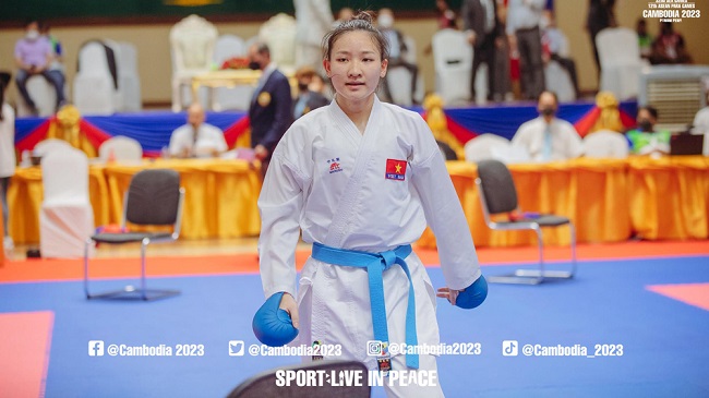 Việt Nam về nhất tại giải Karate Đông Nam Á 2022